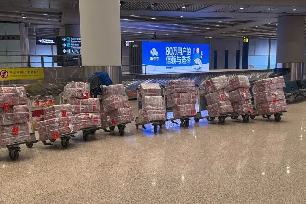 Expediere OBC: 104 cutii de la Changshu la Varșovia în 35 de ore
