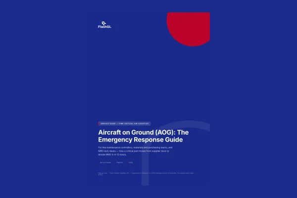 Aircraft on Ground (AOG): la guía de respuesta de emergencia
