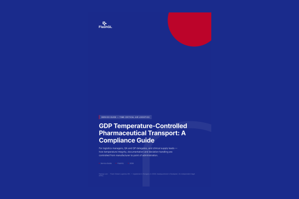 Transporte farmacéutico con temperatura controlada conforme a GDP: guía de cumplimiento